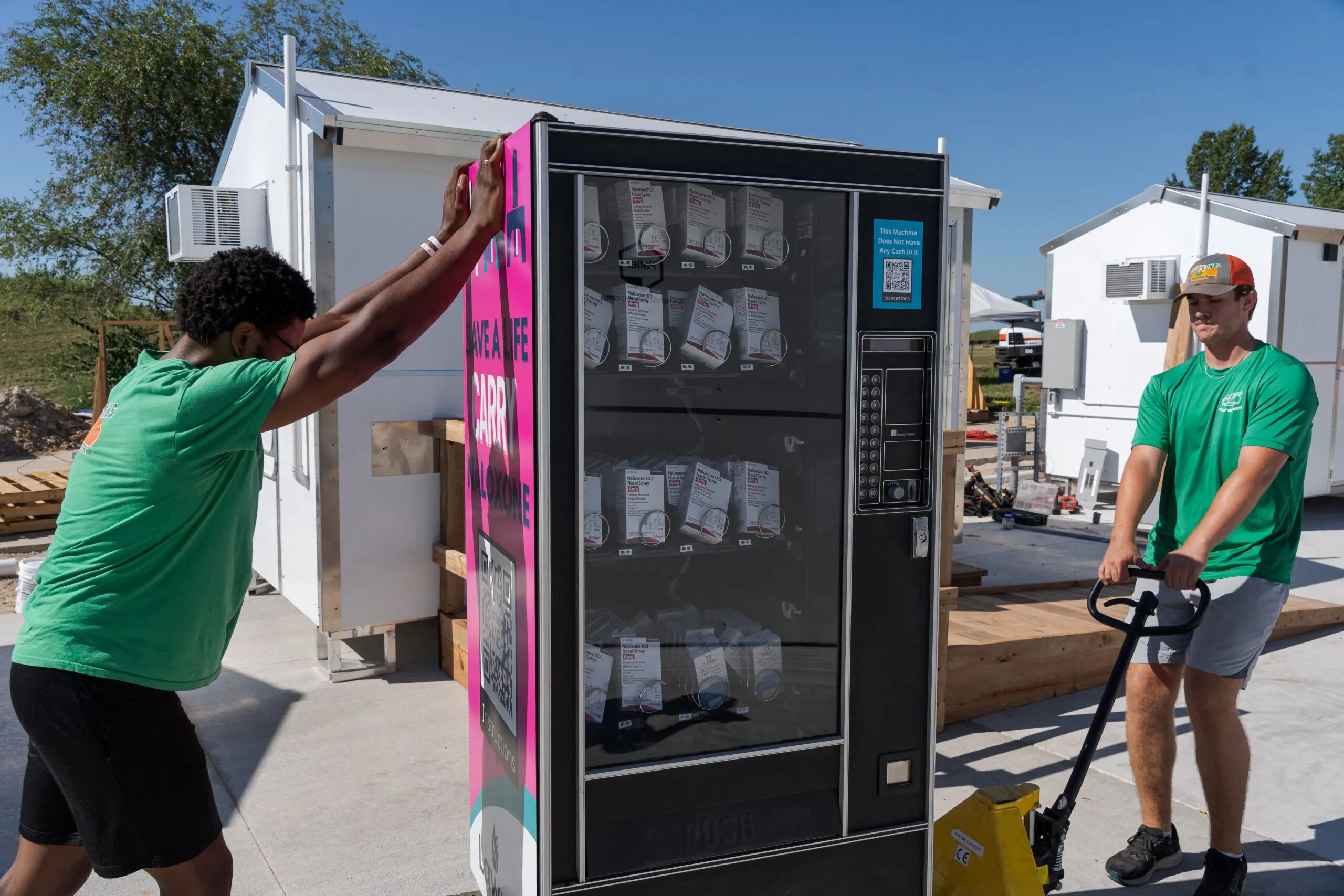 City installing Narcan Vending Machines throughout Lawrence - City