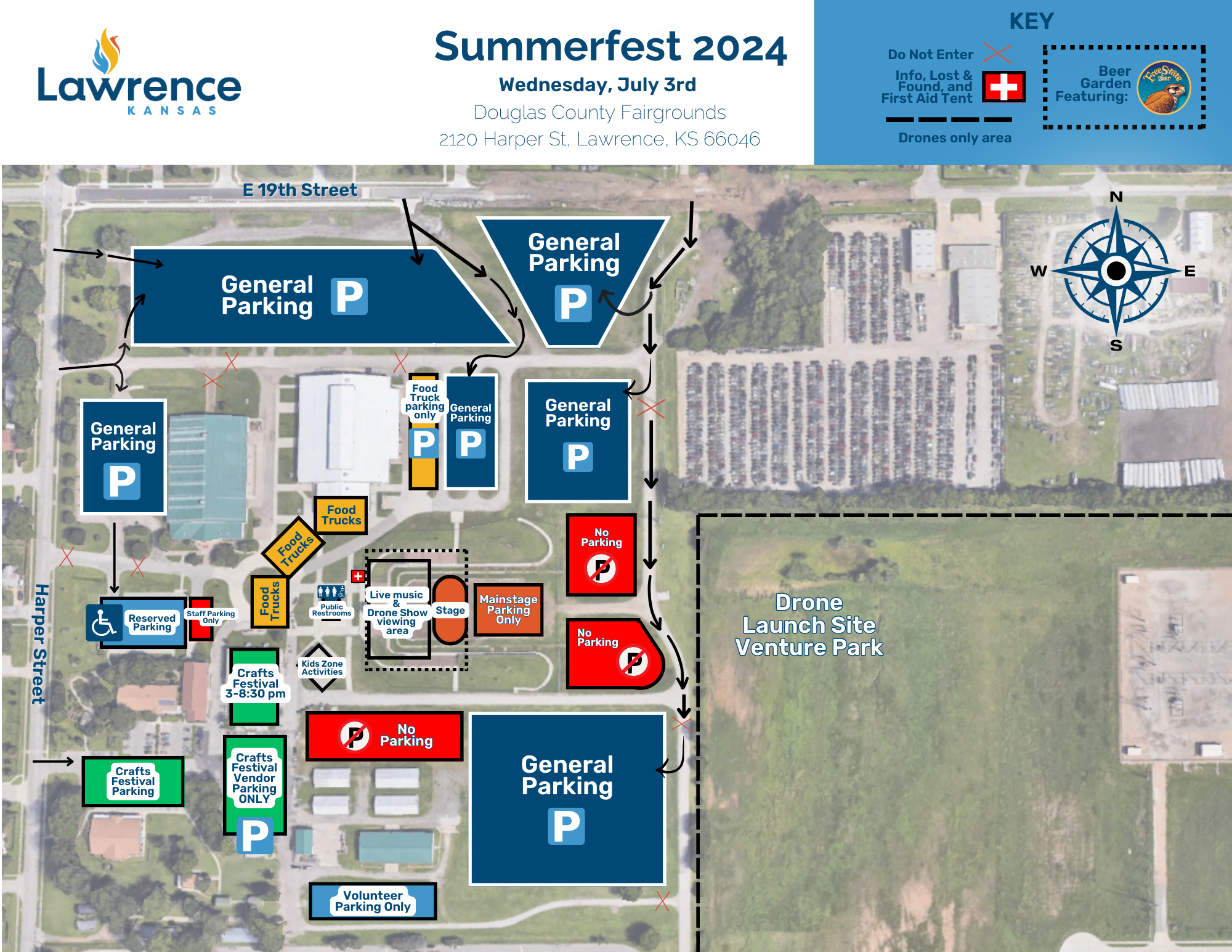 Summerfest 2024 Map