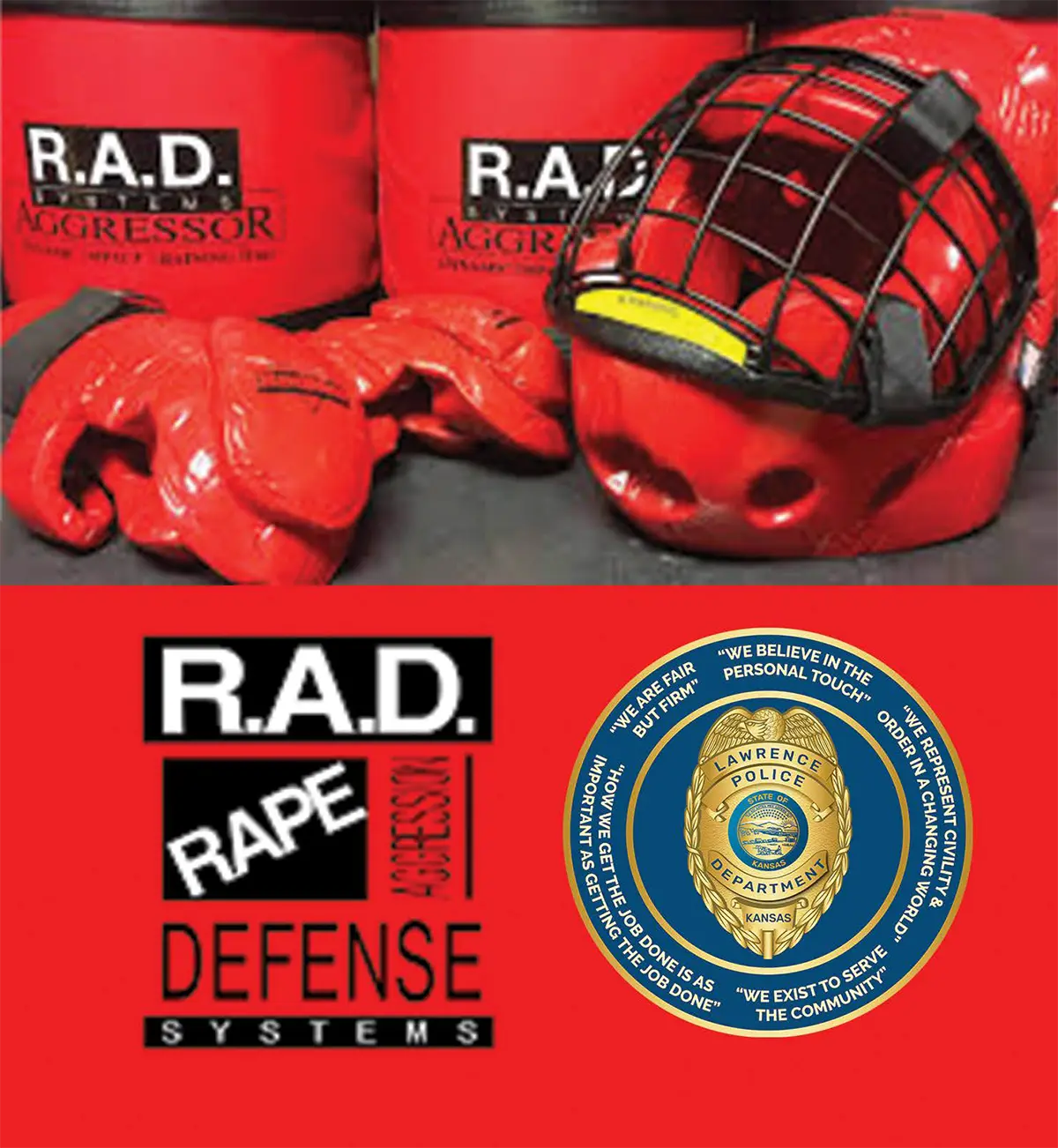  - [ ] Free Rape Aggression Defense Classes offered by LKPD officers
