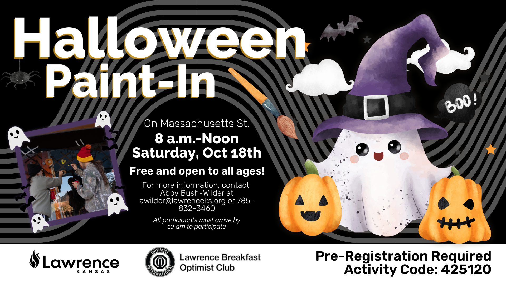 52nd Halloween Paint-In