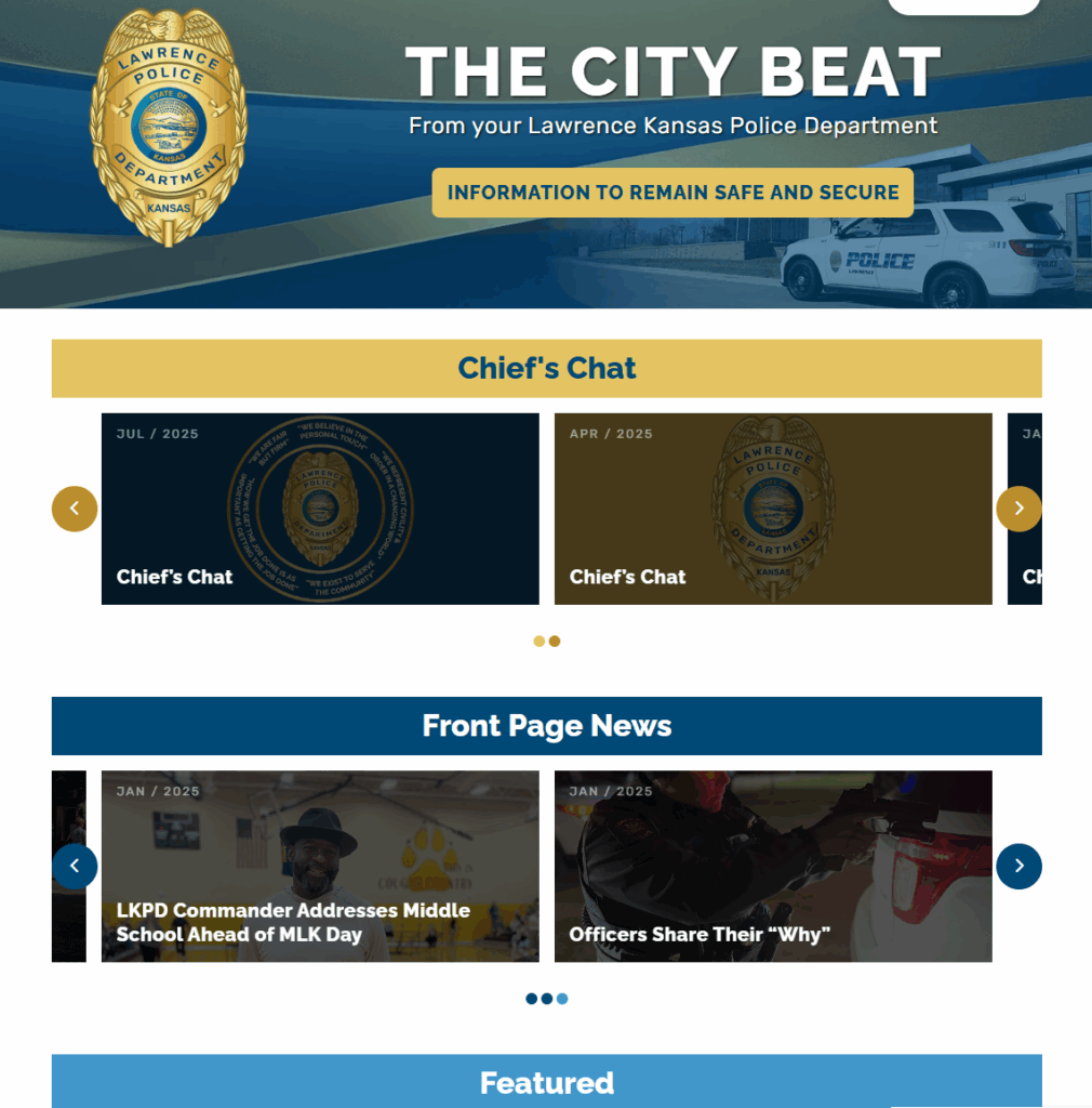 City Beat website screenshot