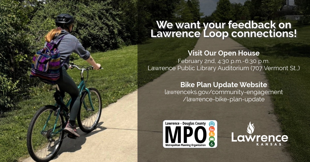 Community Input for City of Lawrence Bikes Plan Update: Lawrence Loop